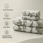 Luxury Jacquard Towel Set - Image 5