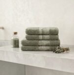 Serenity Textured Towel Set of 4 - Image 2