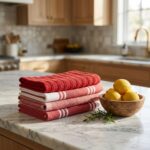 Premium Cotton Kitchen Towel Set of 4 - Image 5