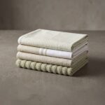 Premium Cotton Kitchen Towel Set of 4 - Image 3